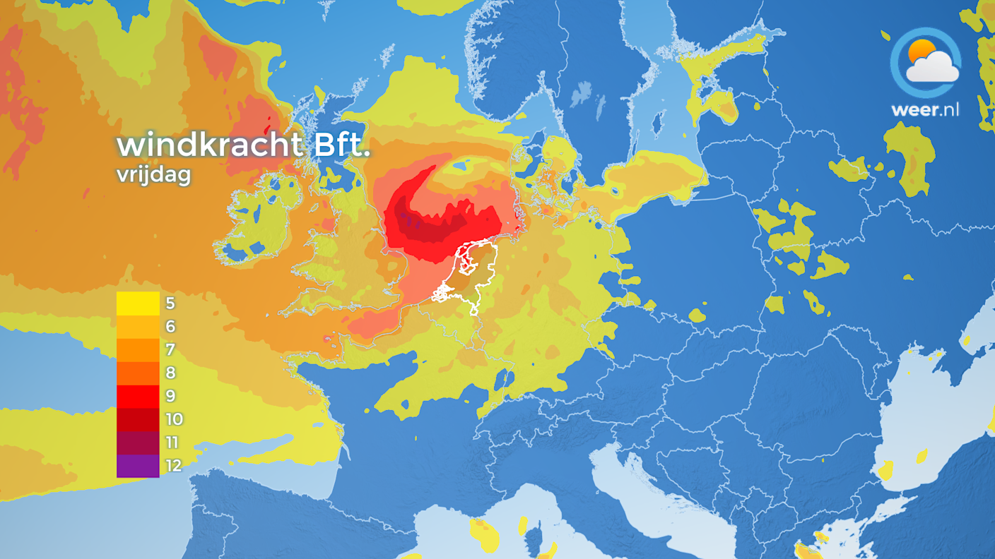 Onstuimige week met stormkansen - Weer.nl