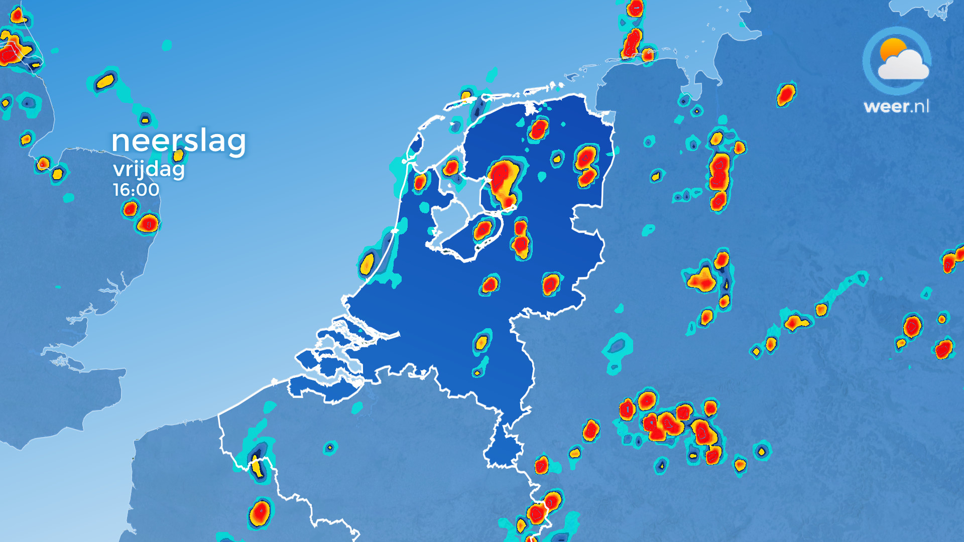 Weere Zomerweer maakt plaats voor (onweers)buien en meer wisselvallig ...
