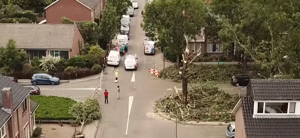Dronebeelden uit Rheden. Bron: DesDroneS (Youtube). Dronebeelden uit Rheden. Bron: DesDroneS (Youtube).
